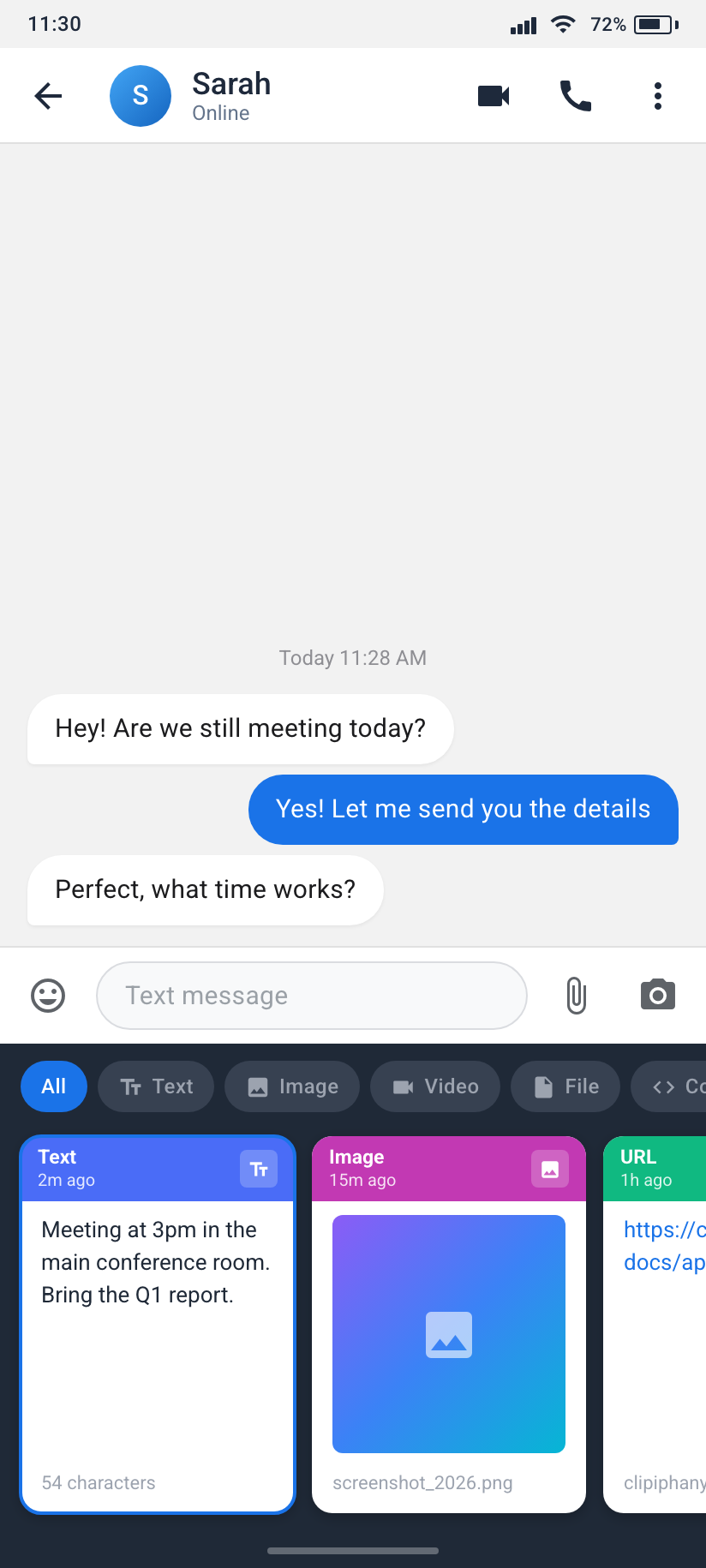 Keyboard extension on Android