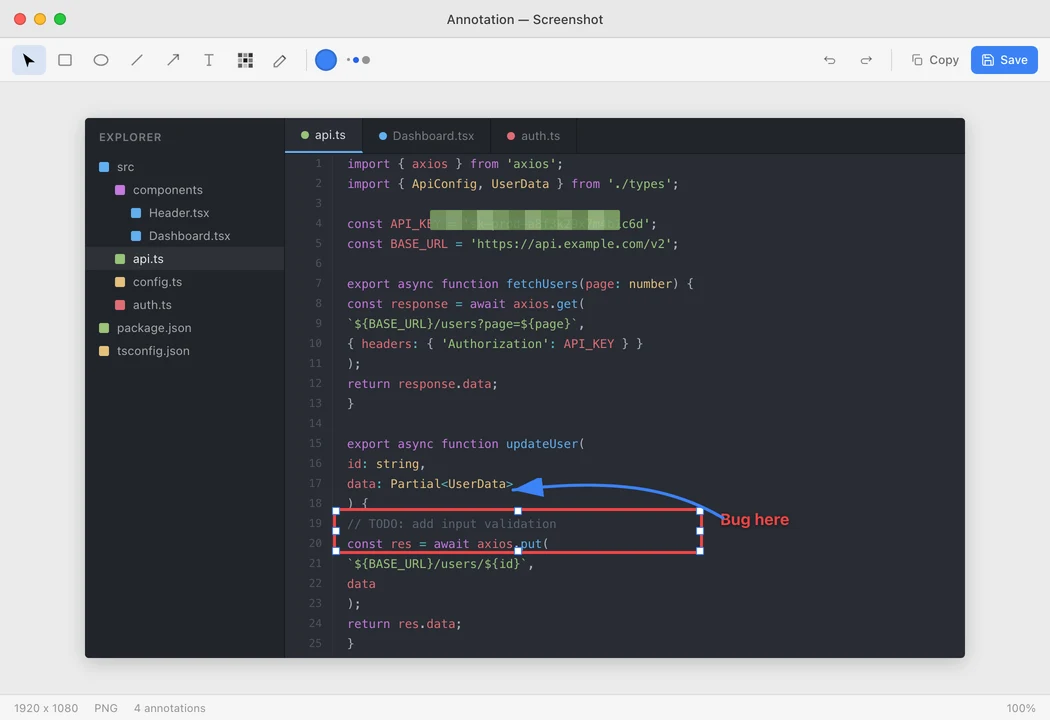 Annotation tools on macOS (light)